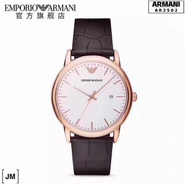 阿玛尼原单 白180金 品牌 Emporio Armani 阿玛尼 型号 Ar 0 机芯种类 石英表 手表种类 男表 表盘形状 圆形 表扣 针扣 表壳 316L - 点击图像关闭