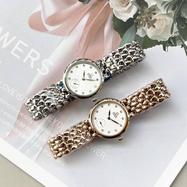 白光 金 钻30升级版omega -欧米茄典雅系列 卓越的惊艳亮相，将华贵珠宝的优雅魅力与卓越时计的精准技术完美结合“露珠”连结成一条光华夺目的表链，流畅的线条