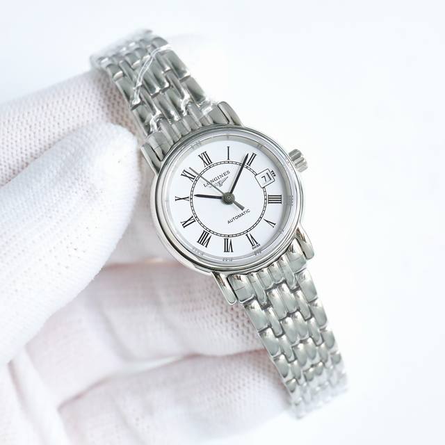 Sj出品 Longines／浪琴-瑰丽系列 Ln2 瑰丽机械女表。 表式：女士手表。 机芯型号：瑞士eta2671自动机械机芯 质量保障的核心 表売：316不锈