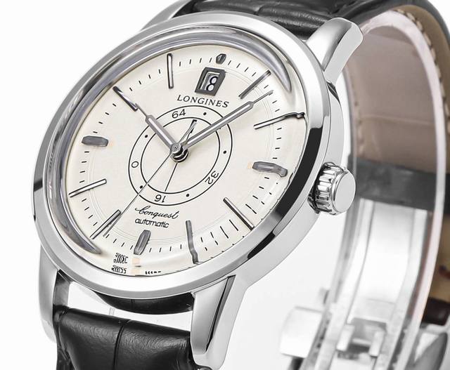 白壳 金壳 浪琴新的经典复刻系列 这款腕表以浪琴1959年推出的康卡斯系列作品为设计灵感，在保留现代佩戴需求的同时，最大程度上还原了1959年原款腕表的设计，复